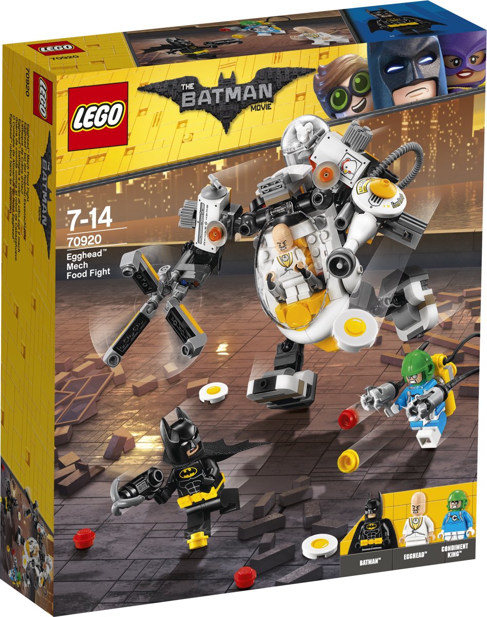 LEGO Batman Movie Egghead Mechavoedselgevecht - 70920