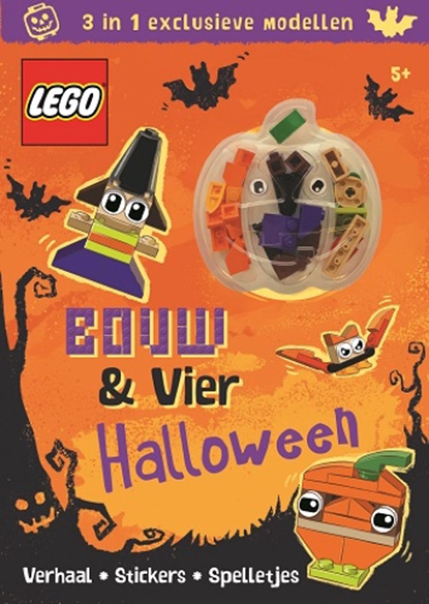 LEGO Bouw En Vier Halloween stripboek