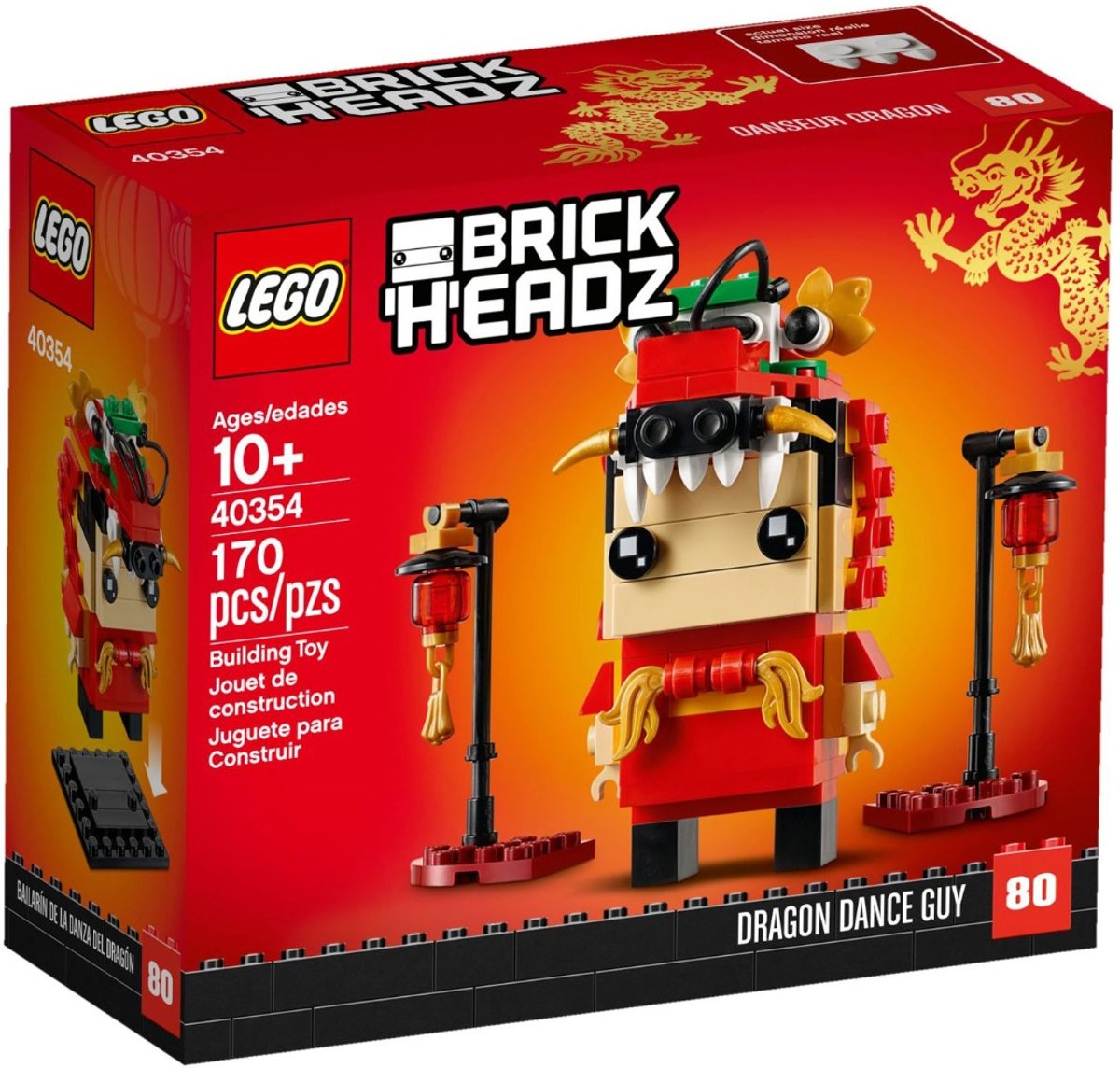 LEGO BrickHeadz™ 40354 Drakendanser