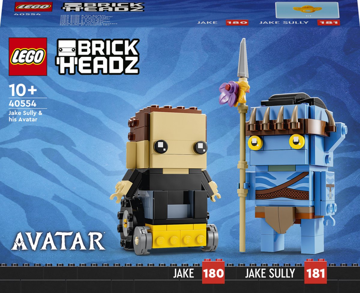 LEGO Brickheadz Avatar 40554 - Jake Sully & His Avatar