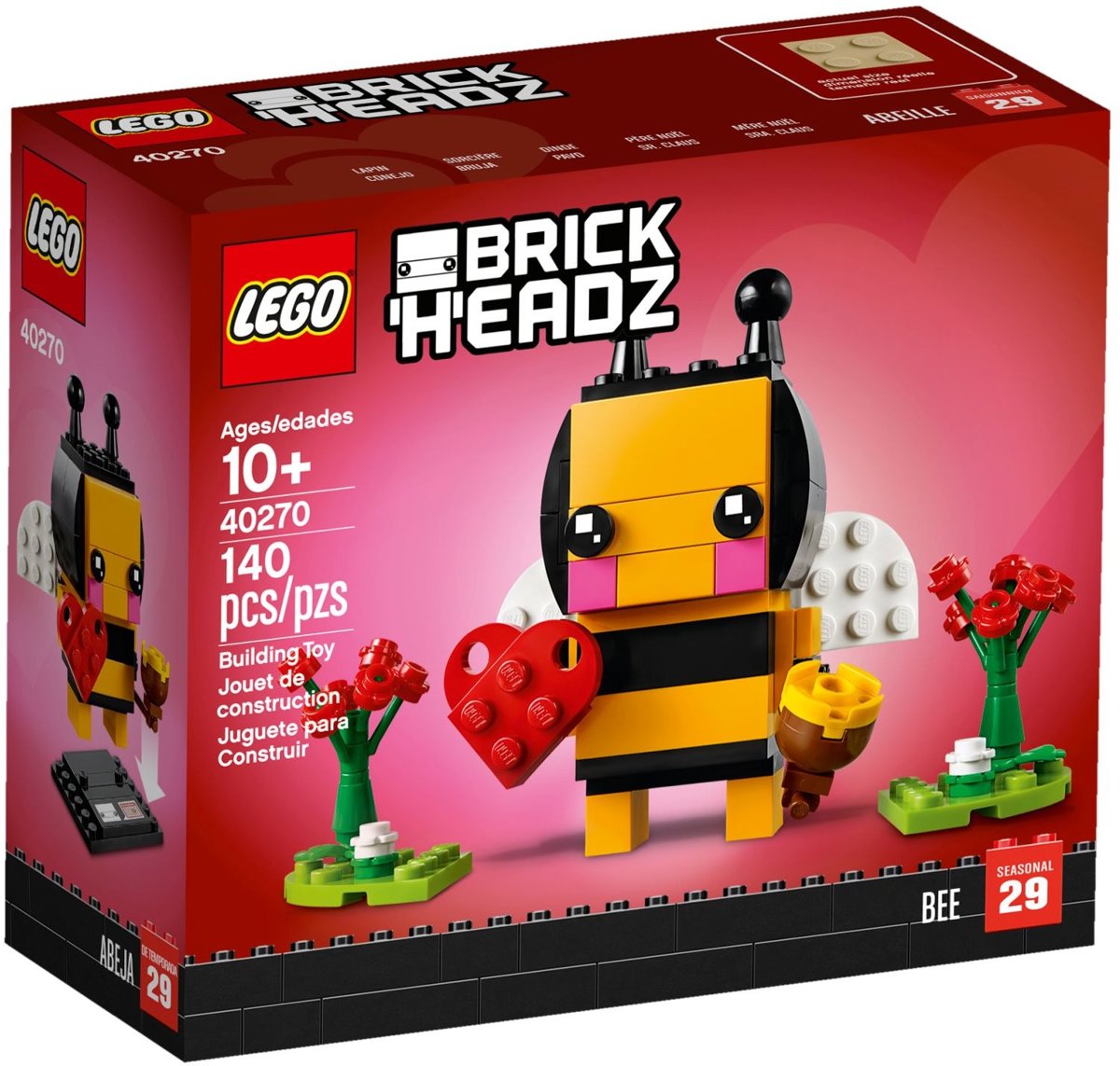 LEGO Brickheadz Valentijnsbij