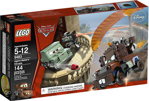 LEGO Cars 2 Agent Takels Ontsnapping - 9483