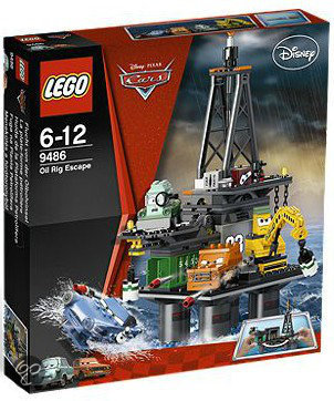 LEGO Cars 2 Boorplatform Ontsnapping - 9486