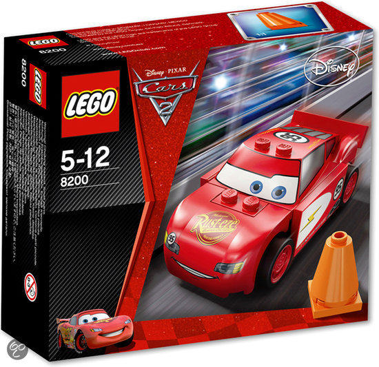 LEGO Cars 2 Radiator Springs Bliksem McQueen - 8200