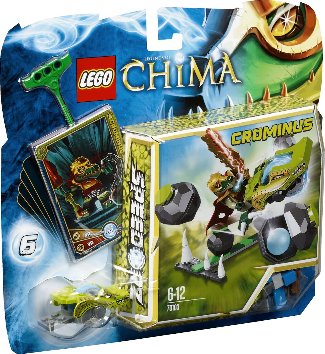 LEGO Chima Bowlen met rotsblokken - 70103