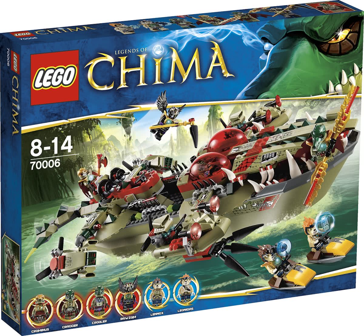 LEGO Chima Craggers Commando Schip - 70006