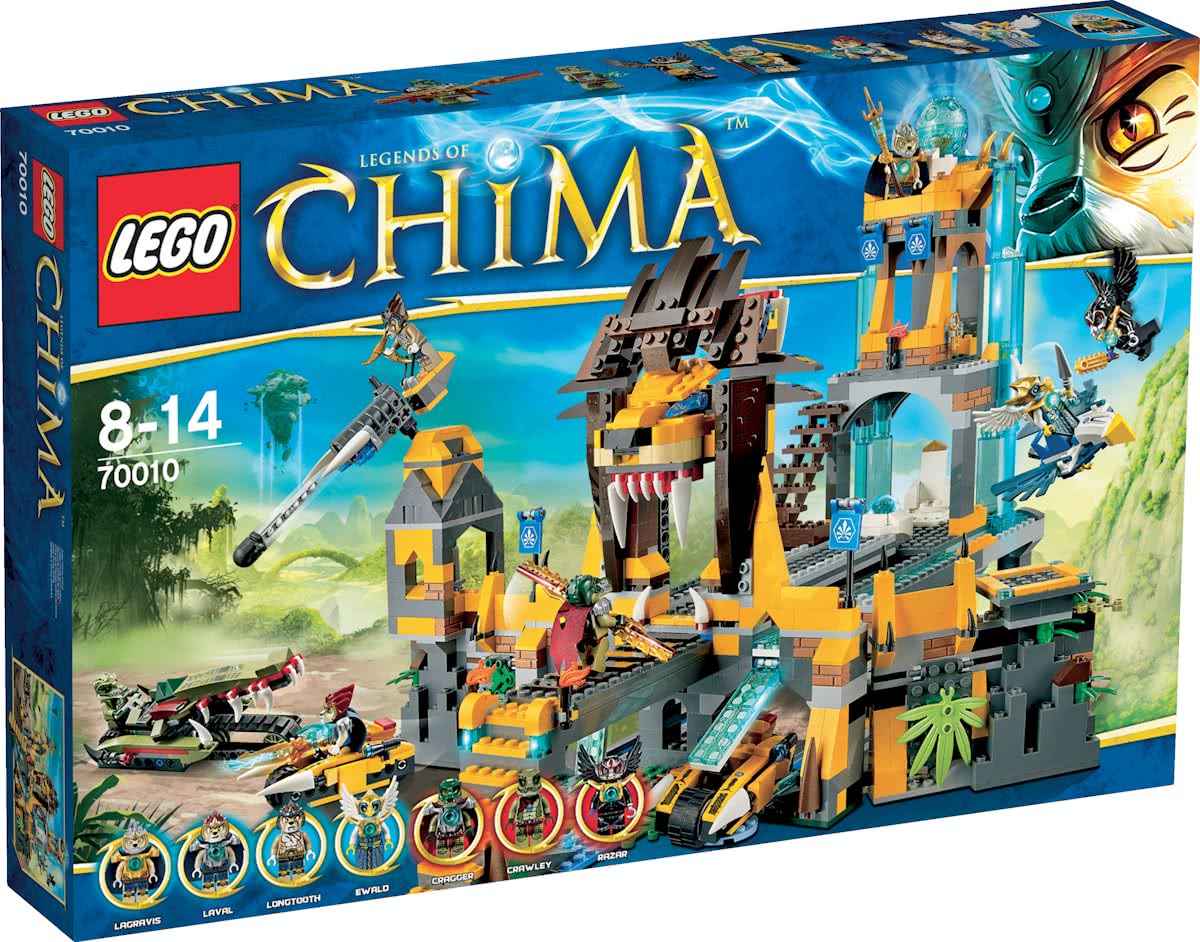 LEGO Chima De Leeuwen Chi Tempel - 70010