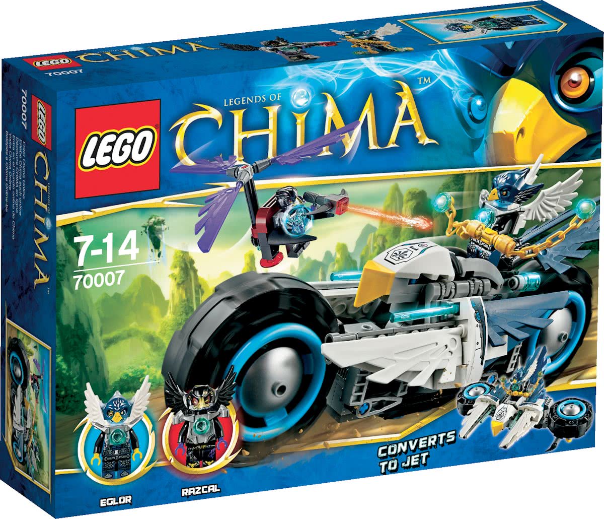 LEGO Chima Eglors Tweelingmotor - 70007