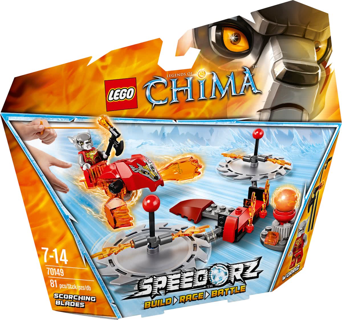 LEGO Chima Schroeiende Zwaarden - 70149