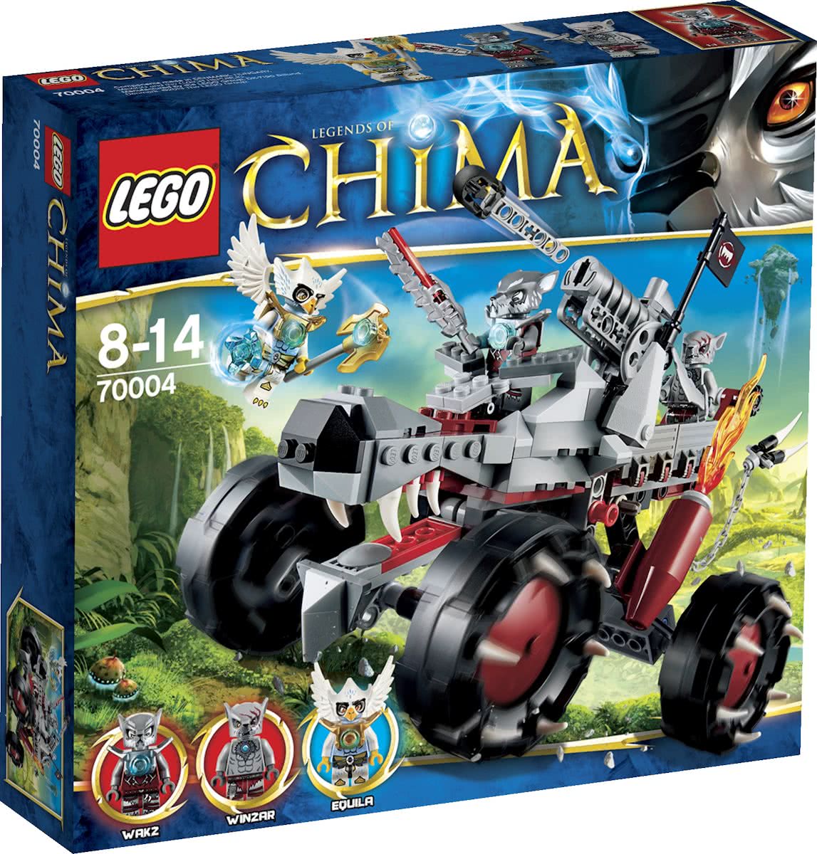 LEGO Chima Wakz Pack Tracker - 70004