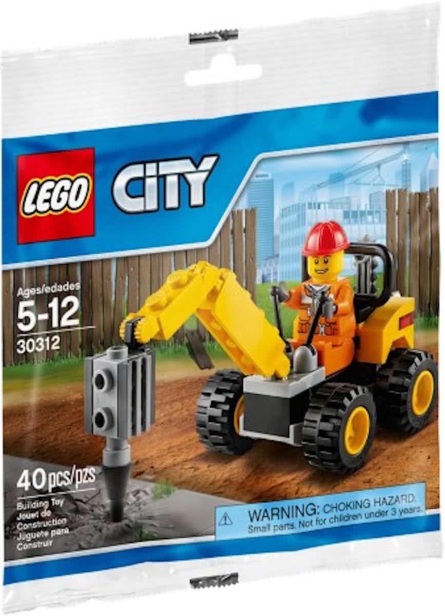 LEGO City 30312 Sloopboormachine (Polybag)