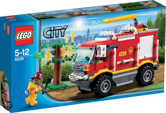 LEGO City 4x4 Brandweerwagen - 4208