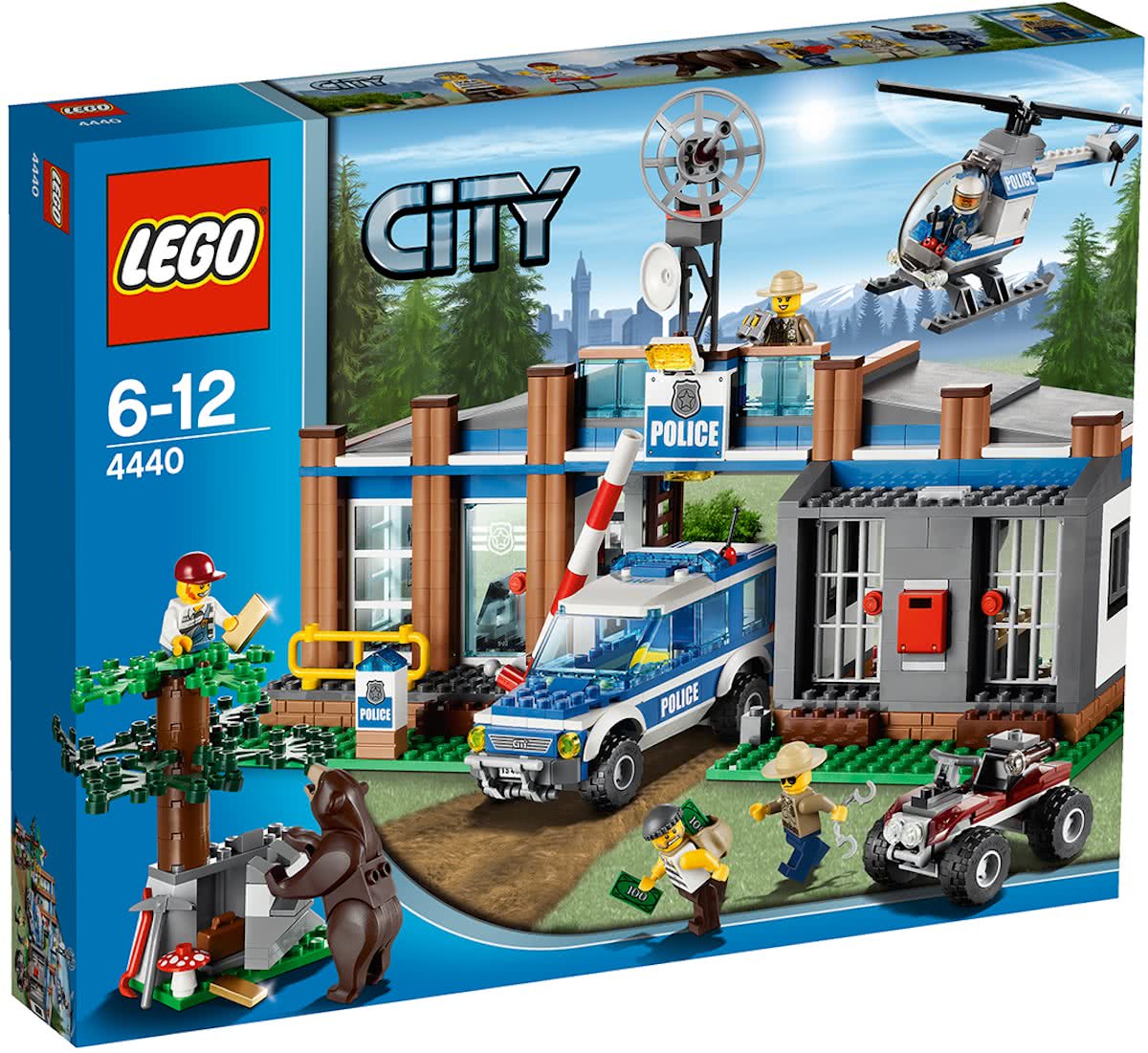 LEGO City Bospolitiebureau - 4440