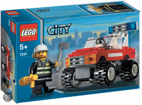 LEGO City Brandweerauto - 7241