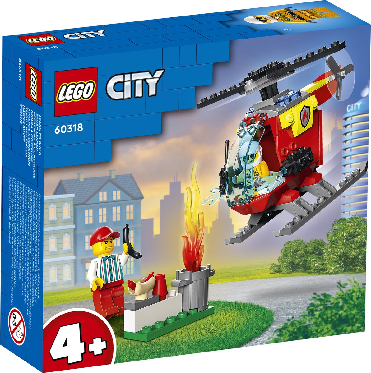 LEGO City Brandweerhelikopter - 60318