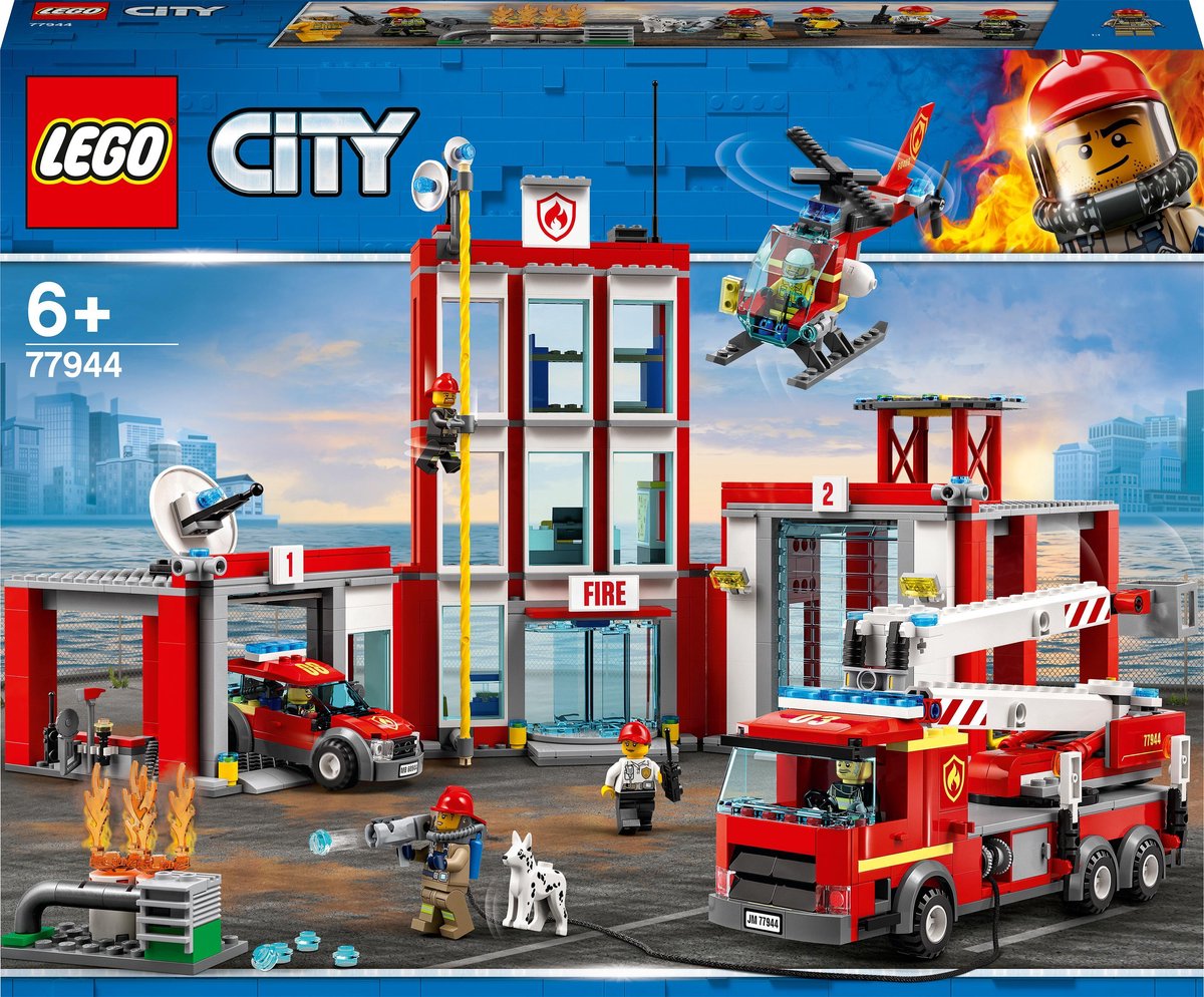 LEGO City Brandweerkazerne Hoofdkwartier - 77944