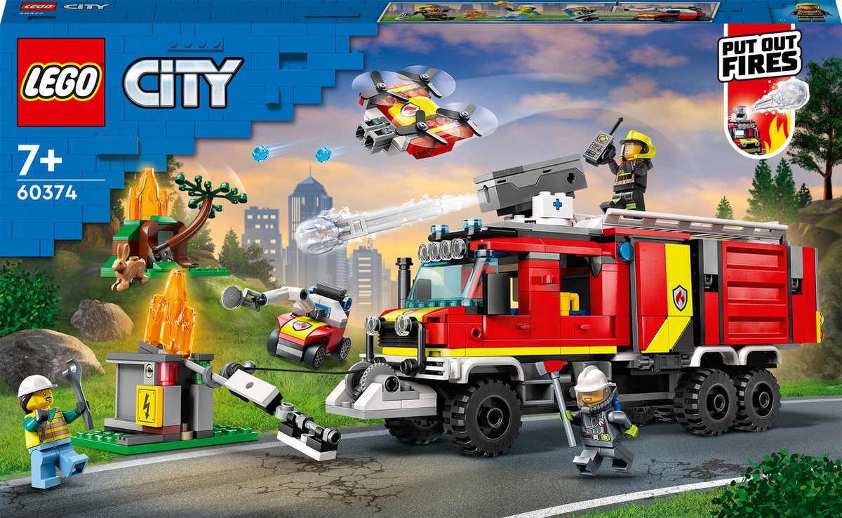 LEGO City Brandweerwagen - 60374