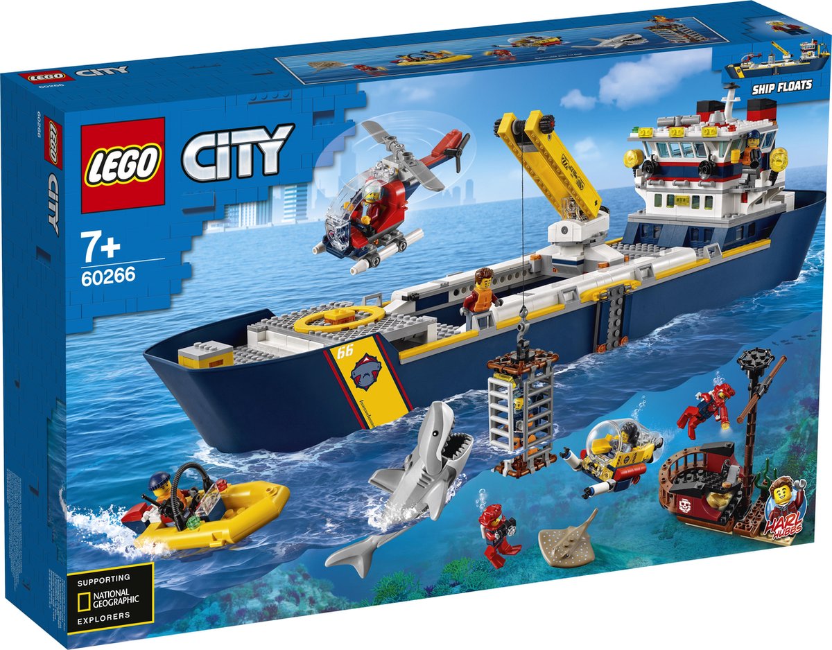 LEGO City Oceaan Onderzoekschip - 60266