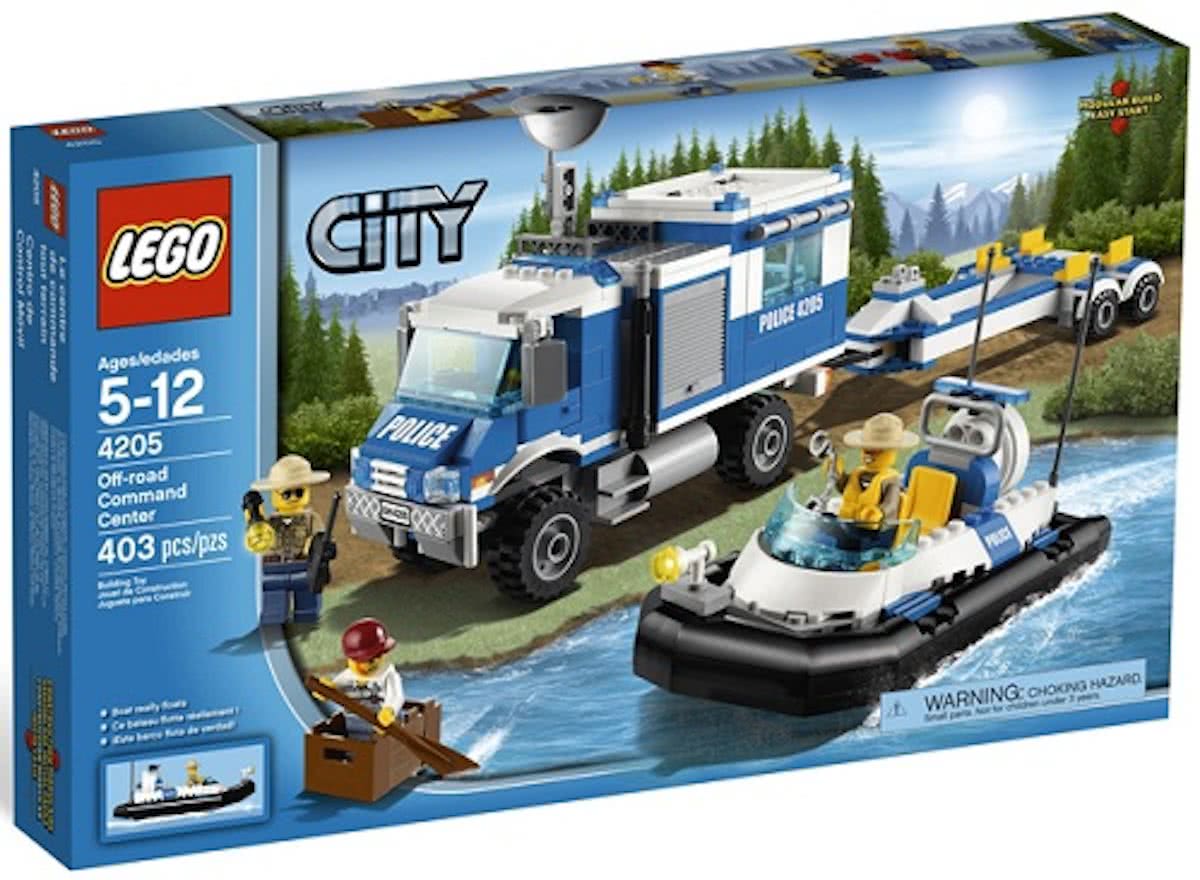 LEGO City Off-Road Commandocentrale - 4205