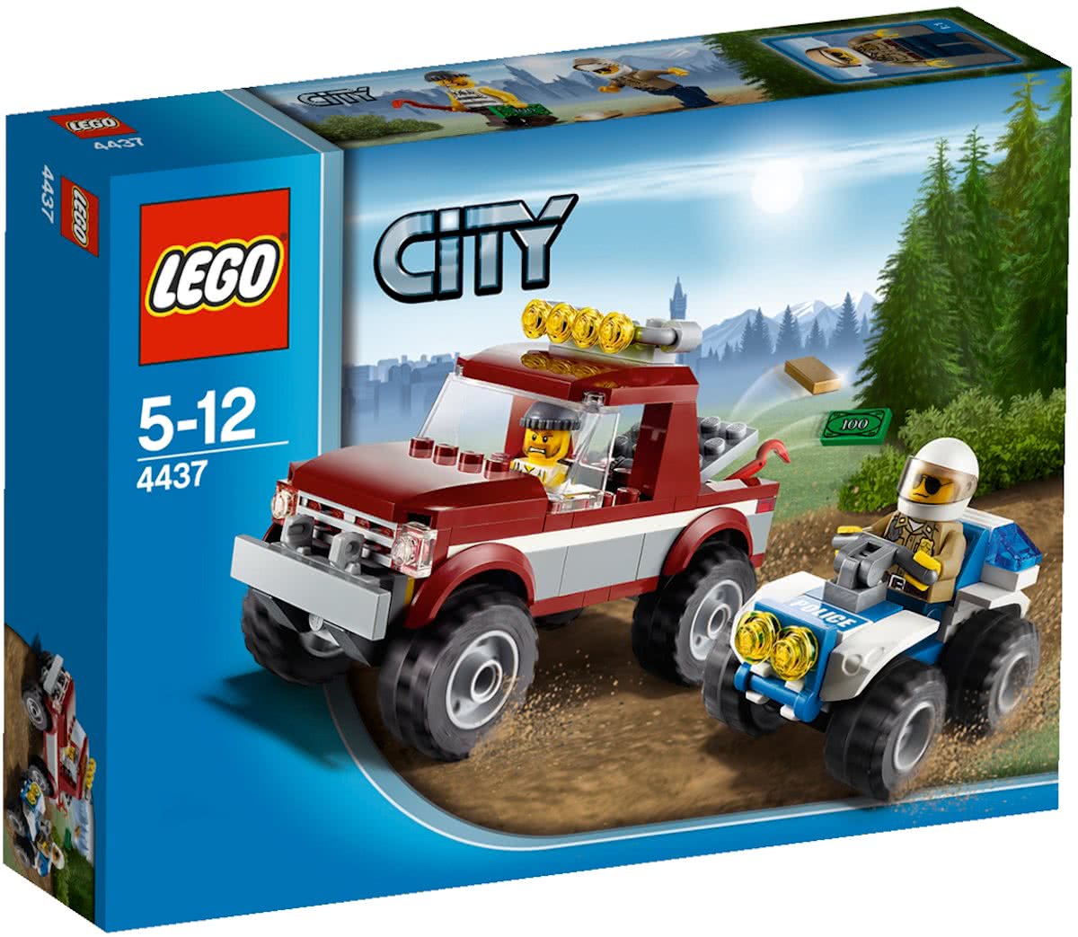 LEGO City Politie Achtervolging - 4437