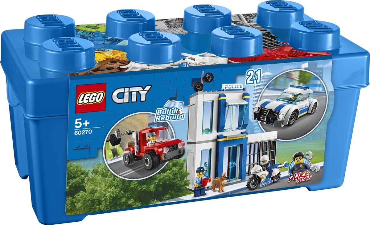 LEGO City Politie opbergdoos - 60270