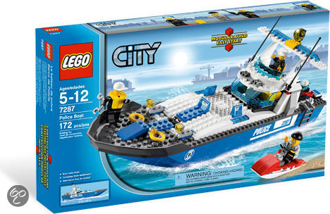 LEGO City Politieboot - 7287