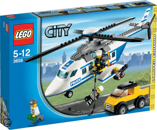 LEGO City Politiehelikopter - 3658