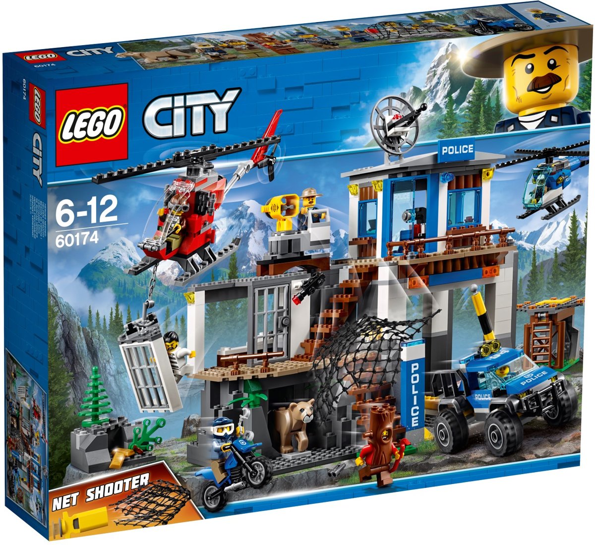 LEGO City Politiekantoor op de Berg - 60174