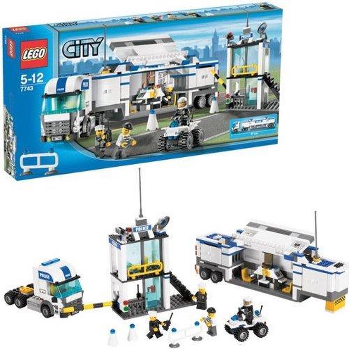 LEGO City Politievrachtwagen - 7743