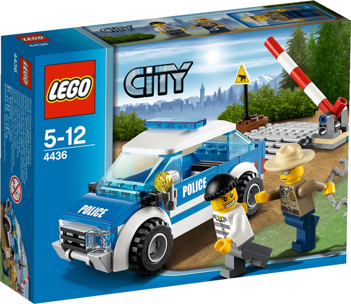 LEGO City Politiewagen - 4436