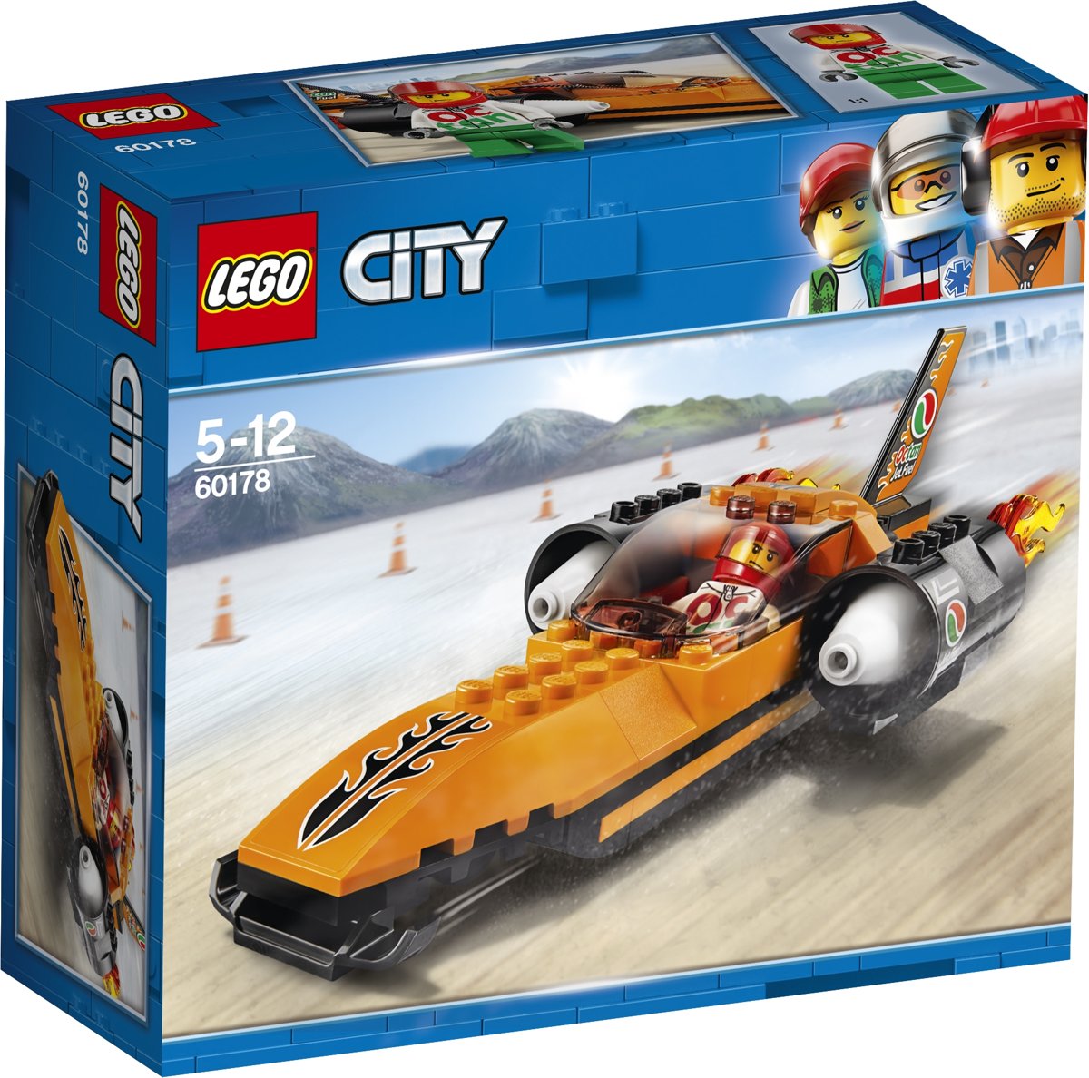 60178 LEGO City Snelheidsrecordauto