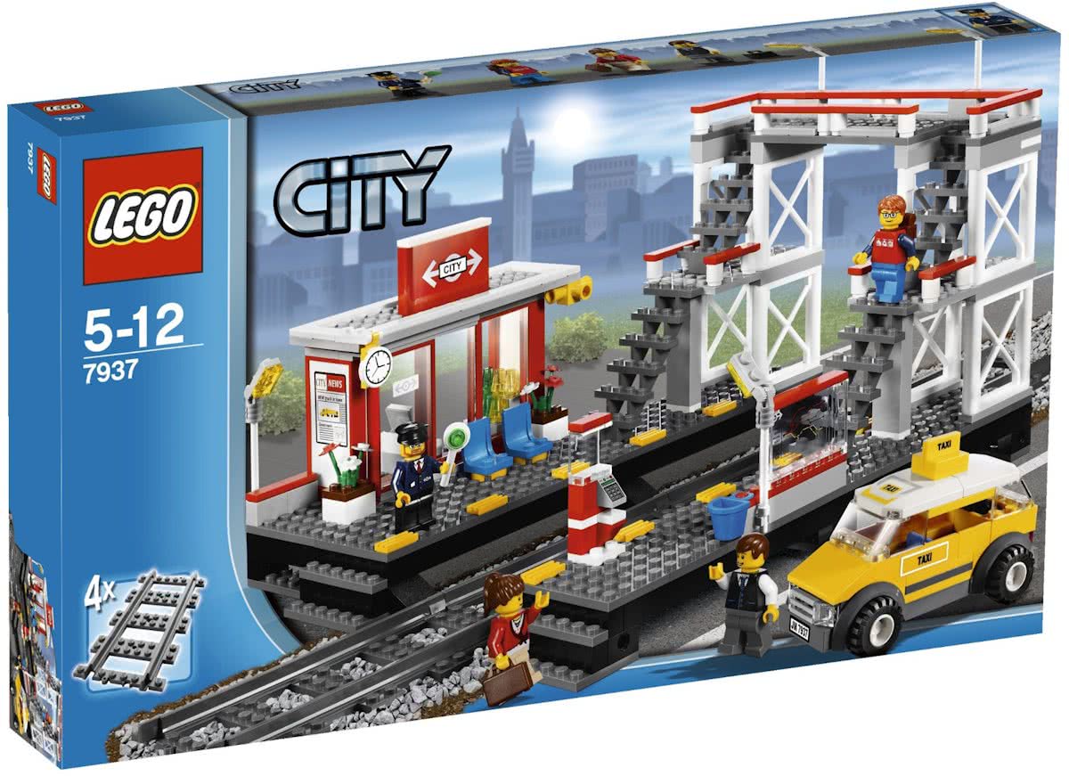 LEGO City Spoorwegstation - 7937