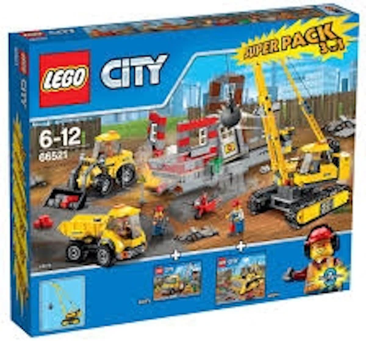 LEGO City Super Pack 3-in-1 - 66521