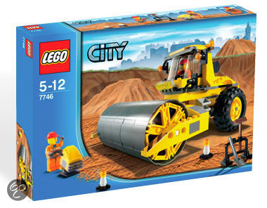 LEGO City Wegenbouw wals - 7746