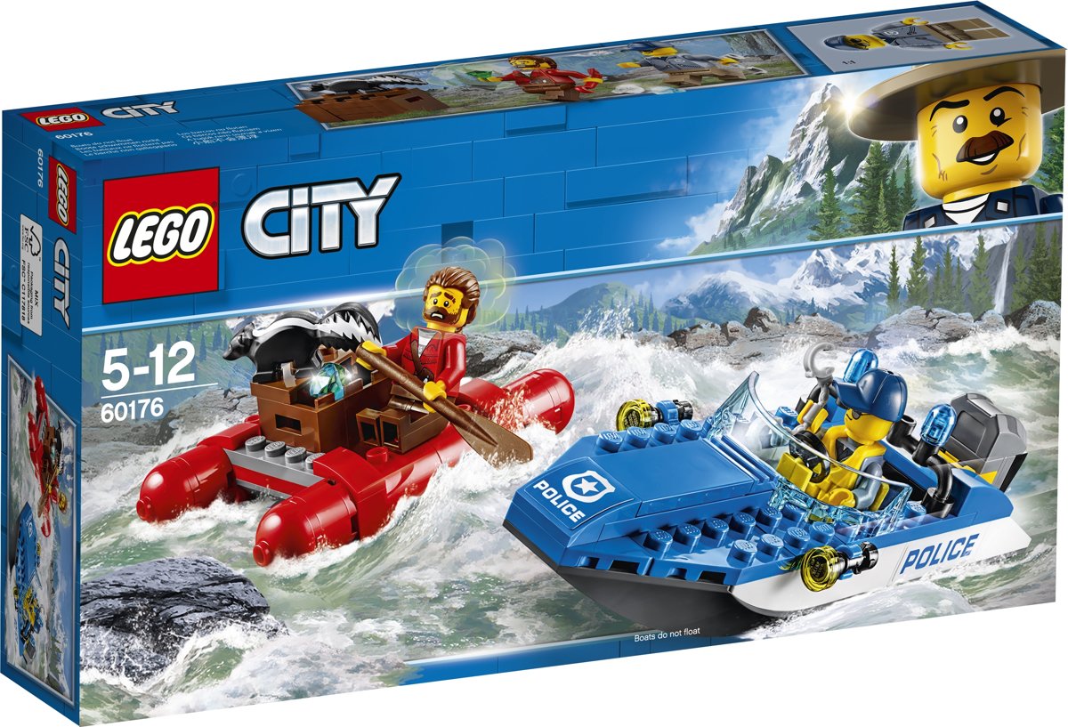 LEGO City Wilde Rivierontsnapping - 60176