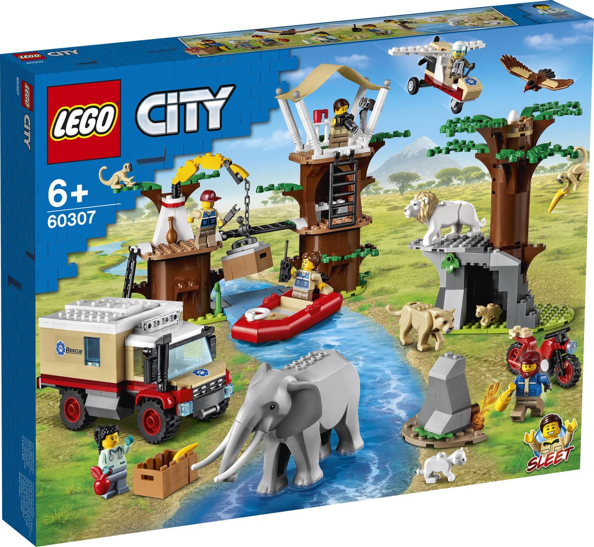 LEGO City Wildlife Rescue Kamp - 60307