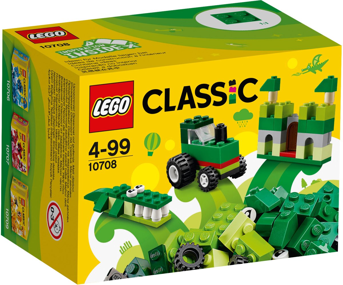 LEGO Classic Groene Creatieve Doos - 10708