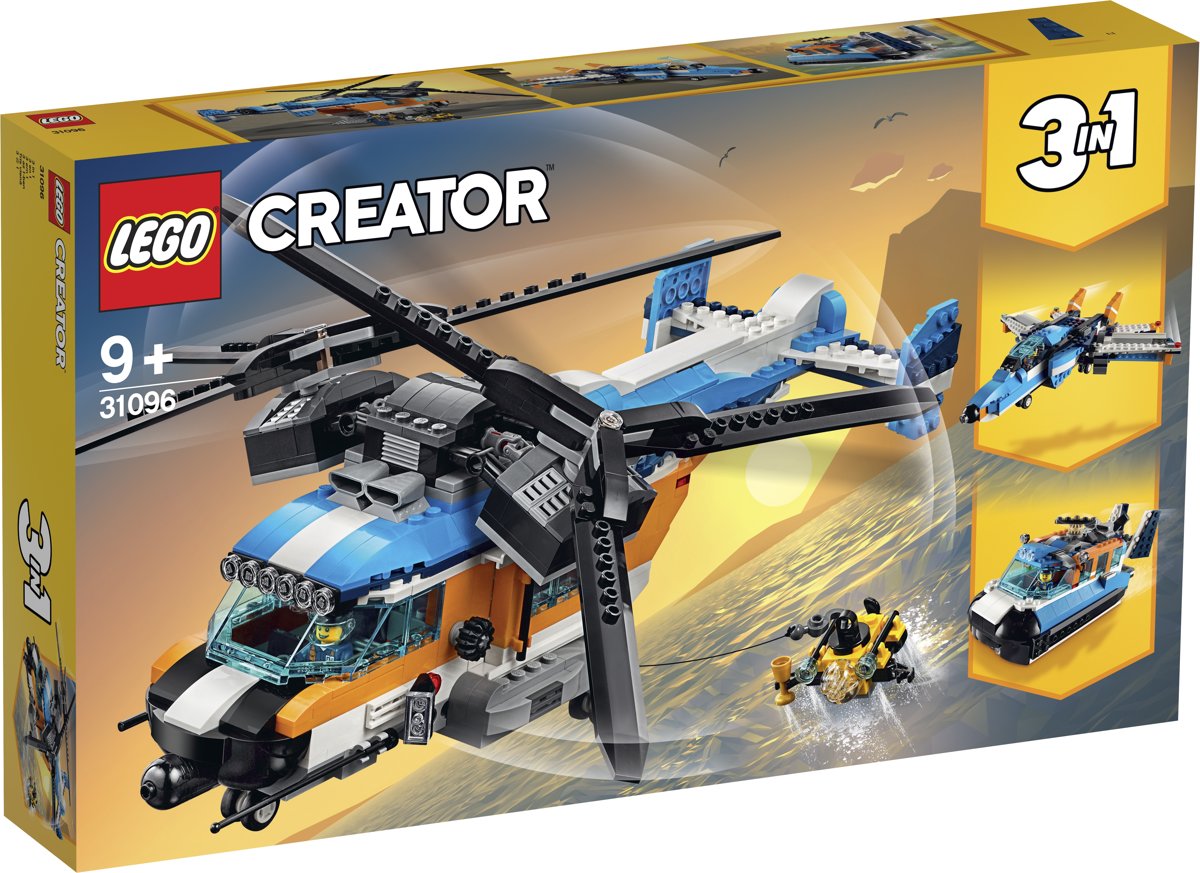 LEGO Creator Dubbel-rotor Helikopter - 31096