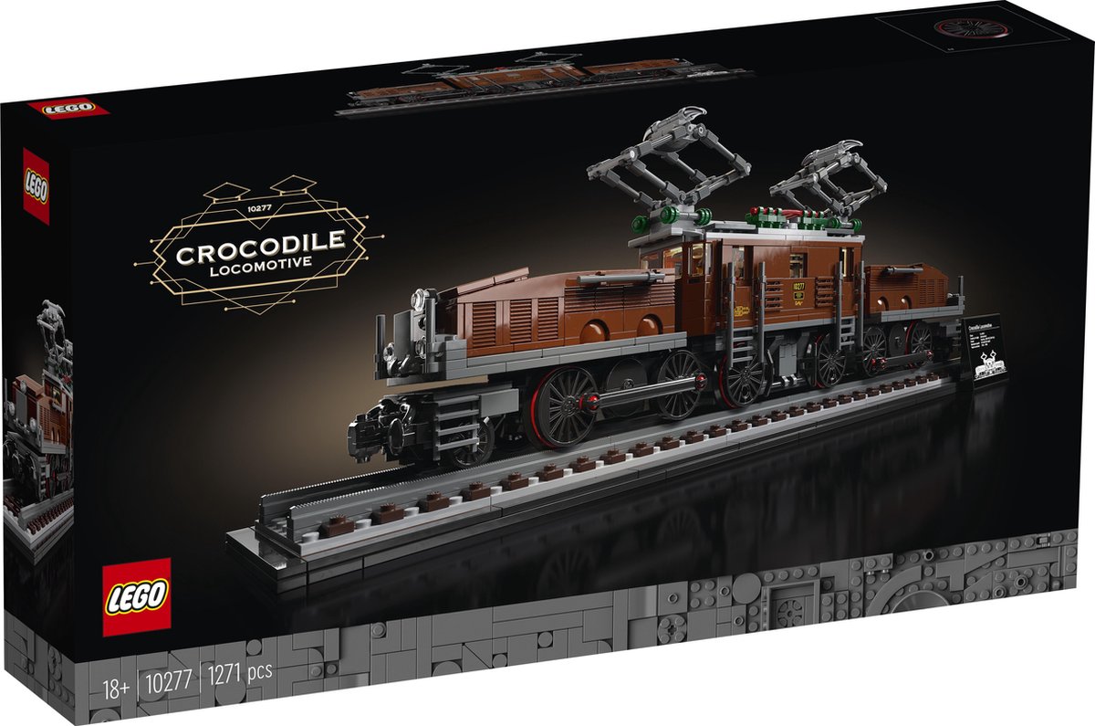 LEGO Creator Expert Krokodil Locomotief - 10277