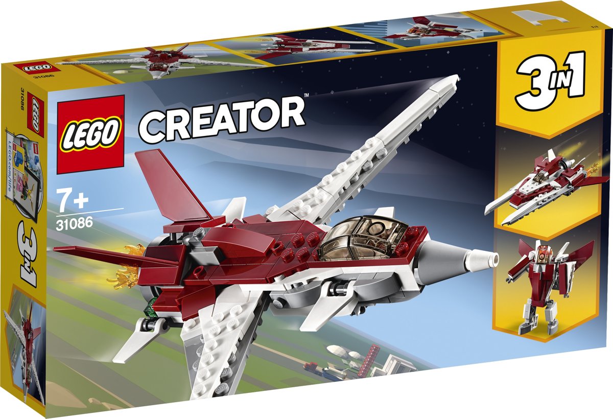 LEGO Creator Futuristisch Vliegtuig - 31086