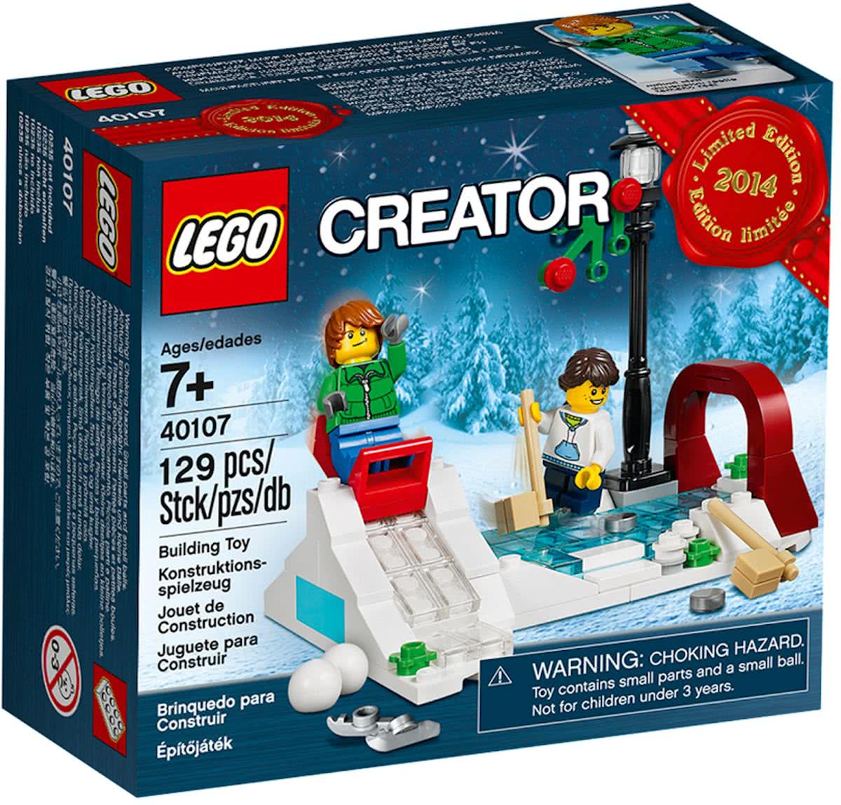 LEGO Creator Holiday Winter Skating Scene - 40107