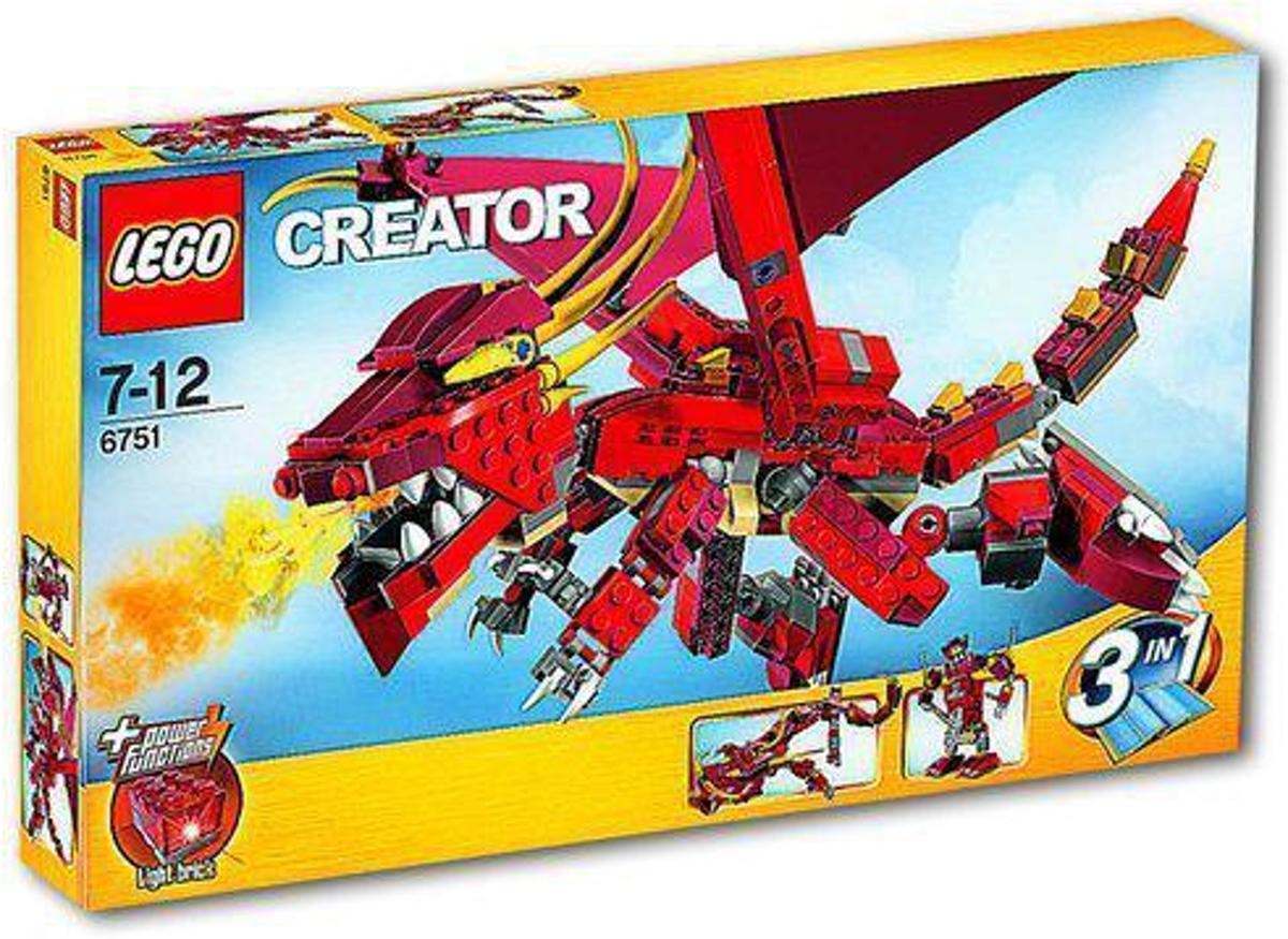 LEGO Creator Vuurspuwende Legende - 6751