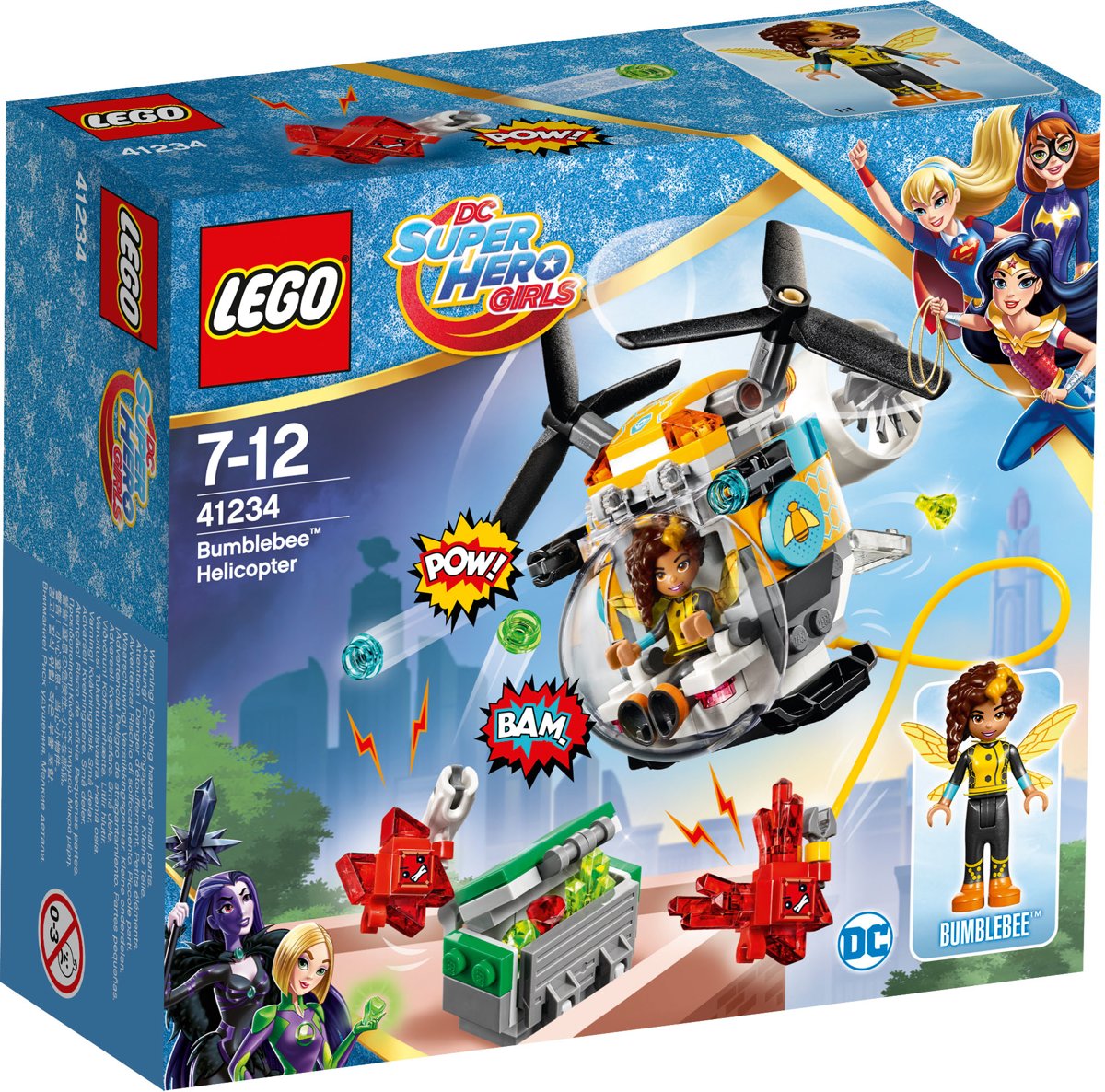 LEGO DC Super Hero Girls Bumblebee Helikopter - 41234