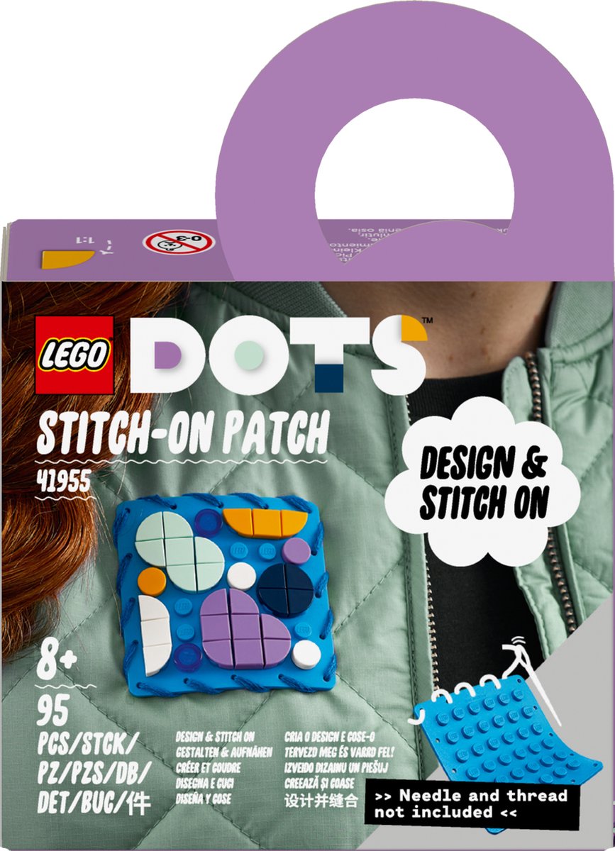   DOTS Stitch-on patch - 41955