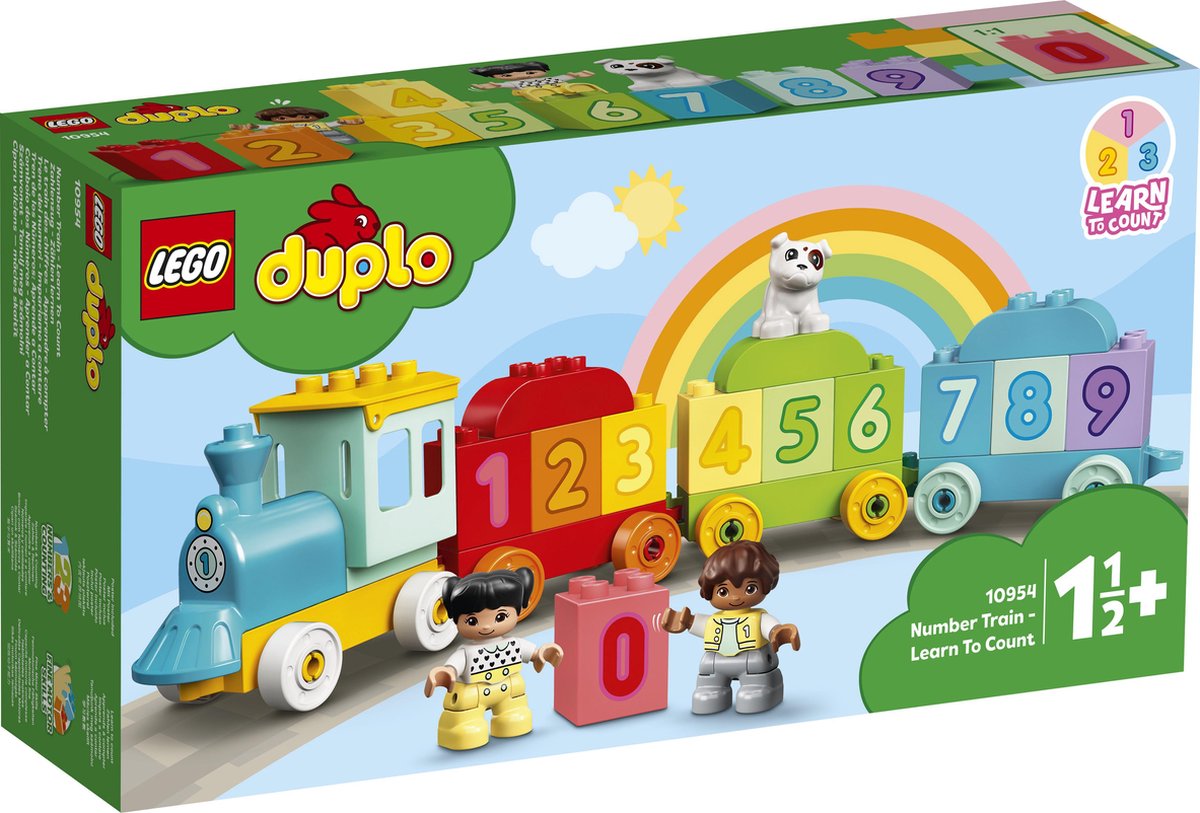 LEGO DUPLO Getallentrein - Leren tellen - 10954