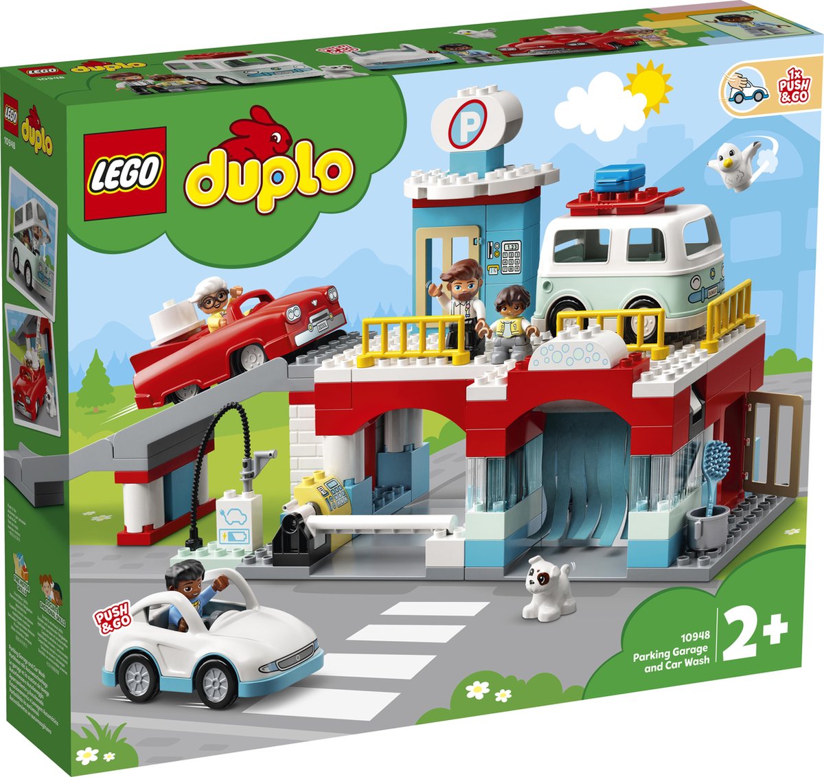 LEGO DUPLO Parkeergarage en Wasstraat - 10948