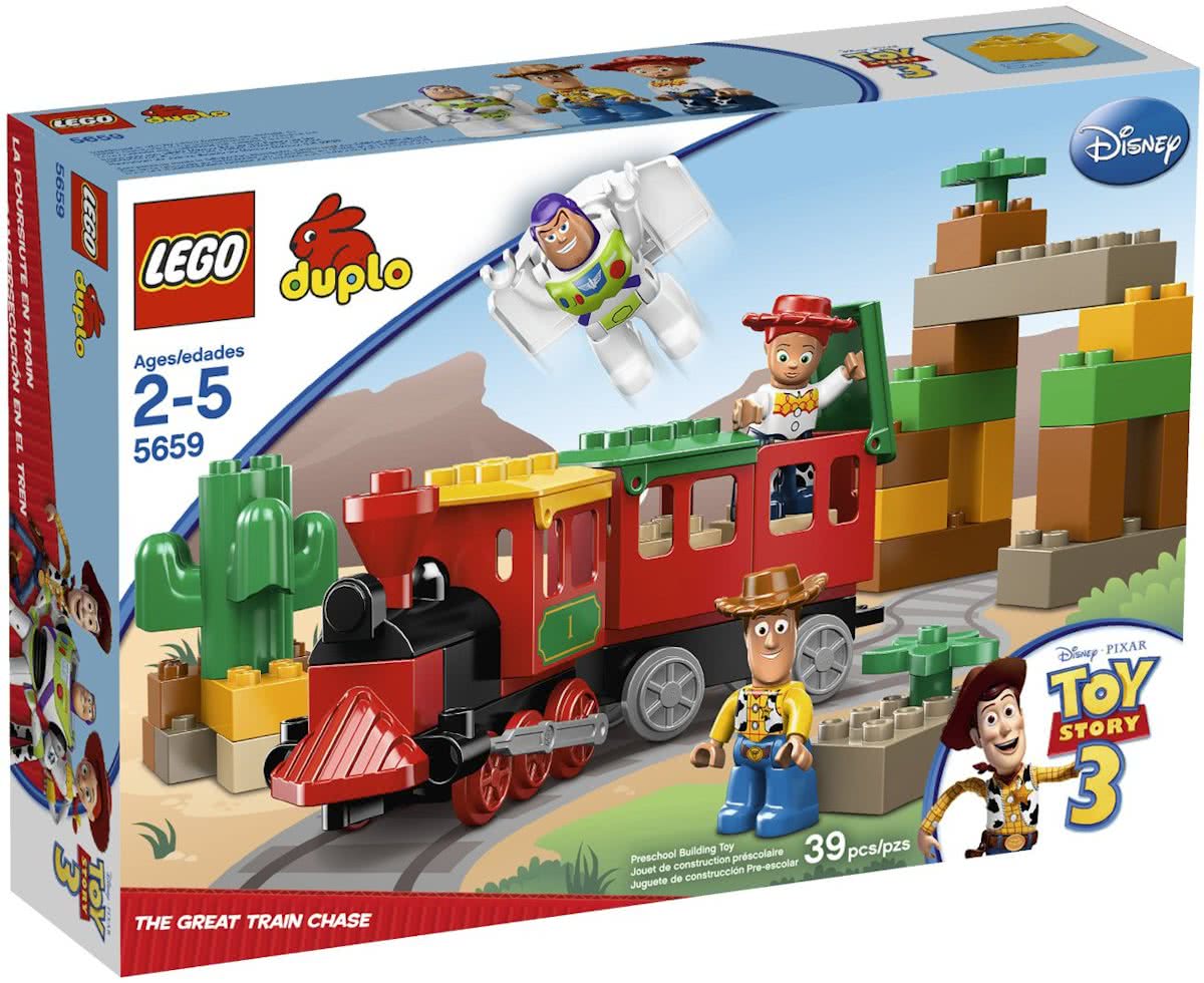 LEGO DUPLO Toy Story 3 De Grote Treinachtervolging - 5659