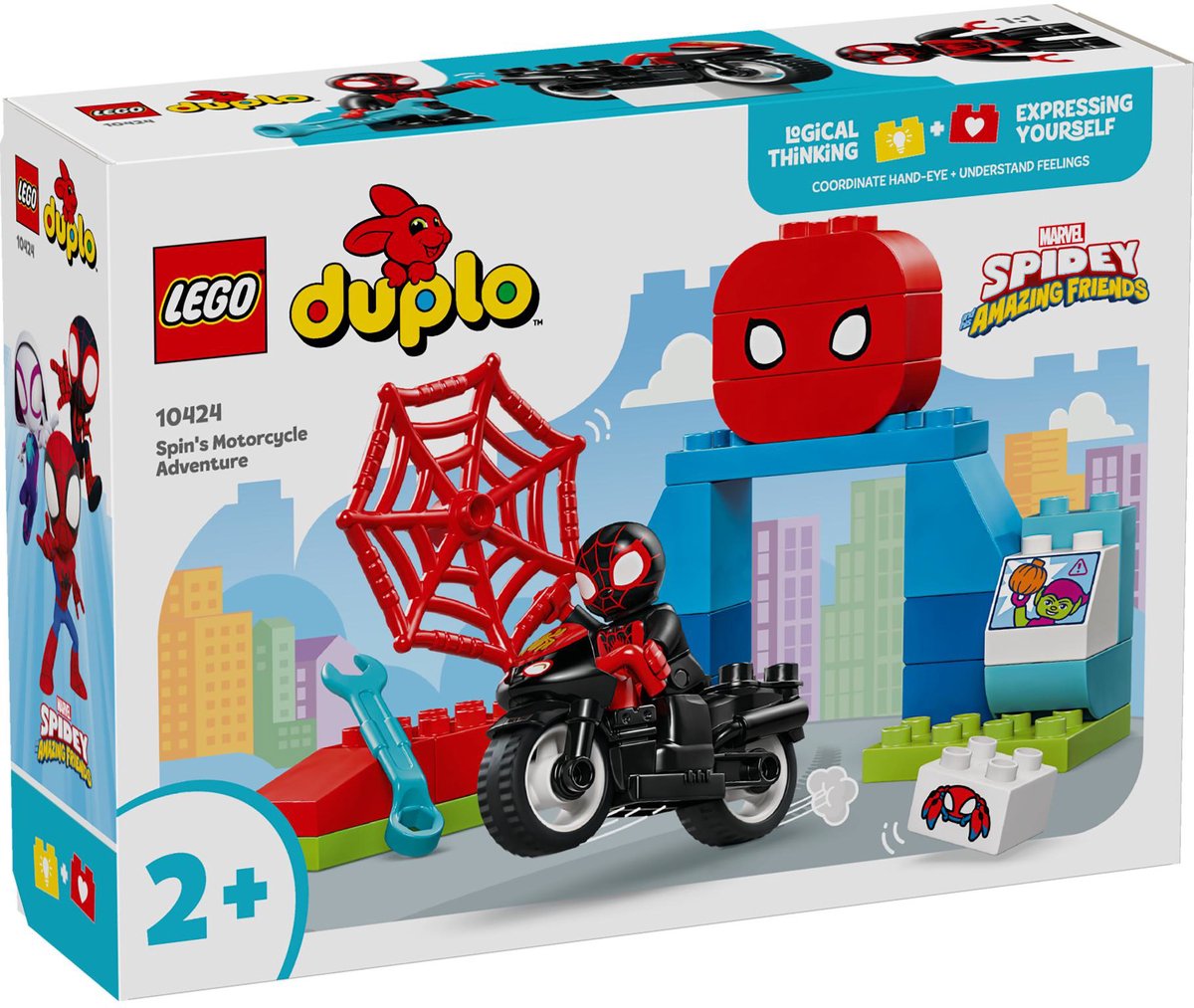 LEGO DUPLO® Marvel De motoravonturen van Spin 10424