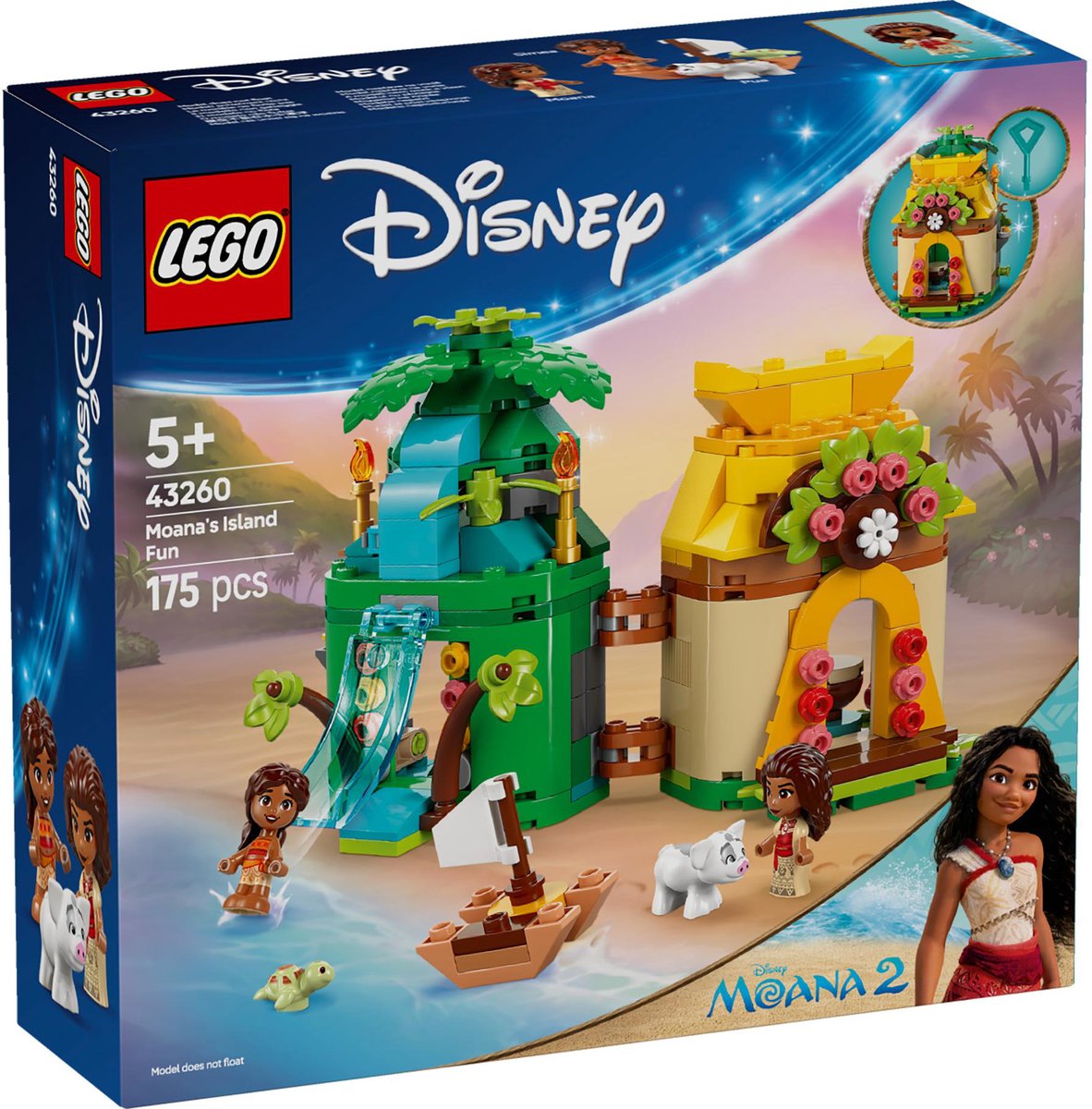 LEGO Disney Princess - Vaianas speeleiland - 43260