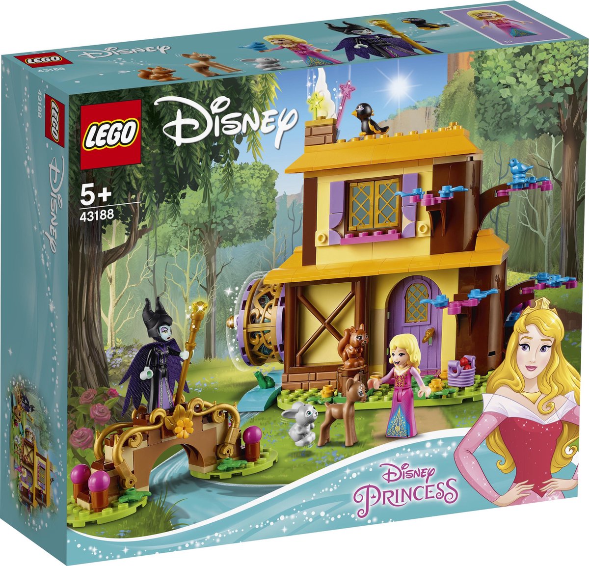 LEGO Disney Princess Auroras Forest Cottage - 43188